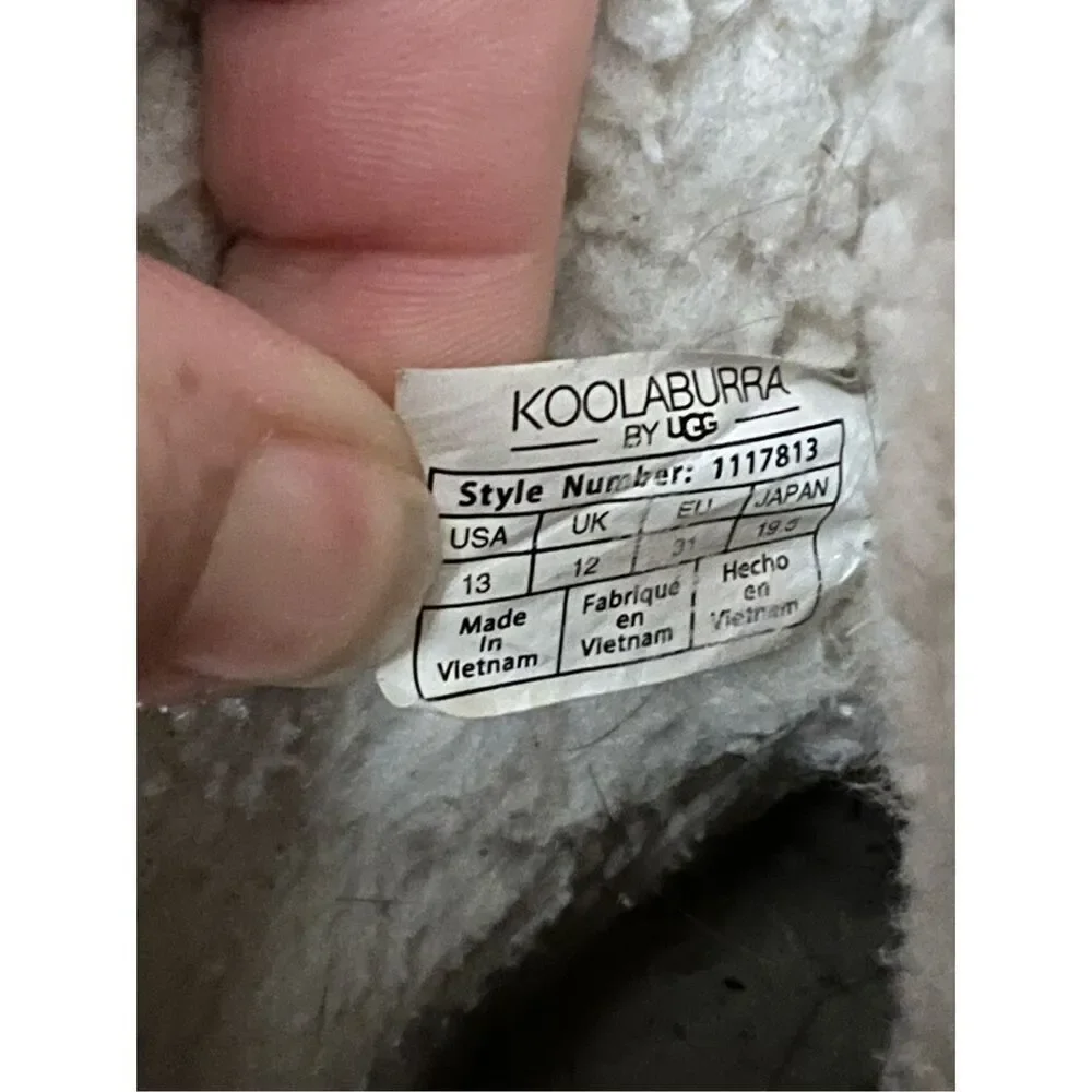 Koolaburra By UGG youth Leather Boots Size 13
